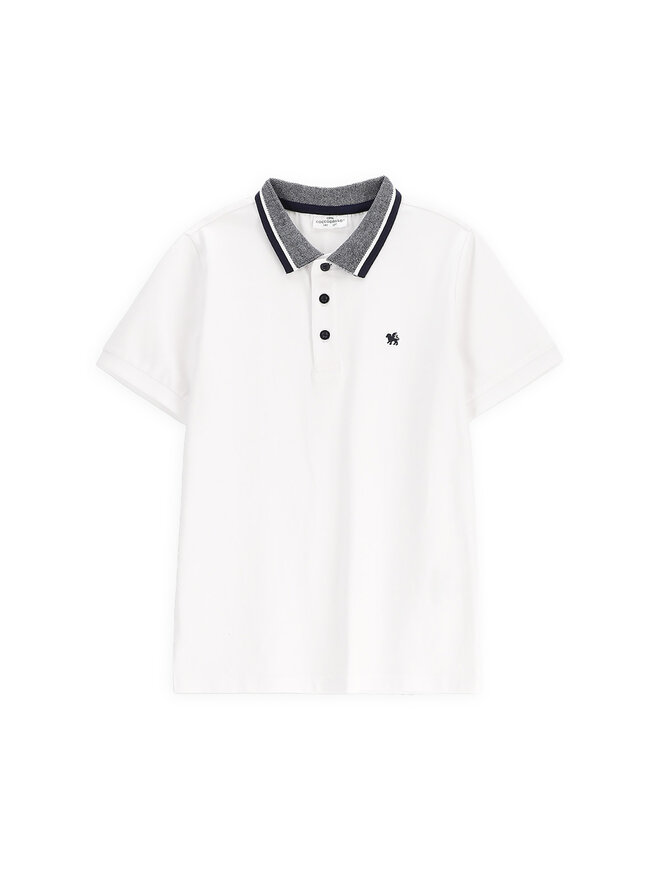 Coccodrillo Coccodrillo Poloshirt WC5143602EJB Weiß Regular Fit