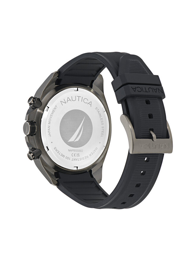 Nautica Pulkstenis Nautica Sporty Chronograph NAPBSS502 Pelēks