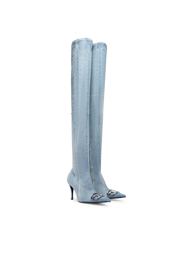 Diesel Botas altas Diesel D-Wenus Y03316PS288 Azul