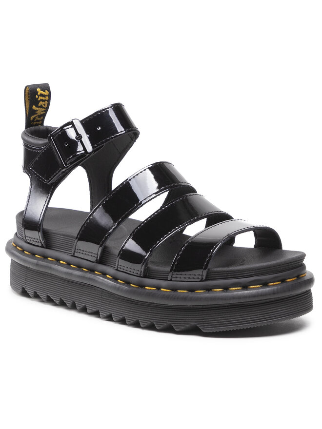 Sandales Dr. Martens Blaire Cerise Vegan – Taille 43 – Rouge – Neuf Avec Boîte