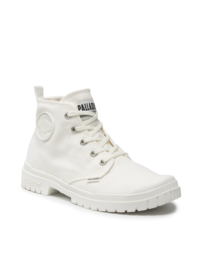 Palladium Schnürstiefeletten Palladium Pampa Sp20 Hi Cvs 76838-116-M Weiß