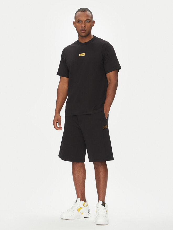 Versace Jeans Couture Versace Jeans Couture T-Shirt 78GAHT08 Schwarz Regular Fit