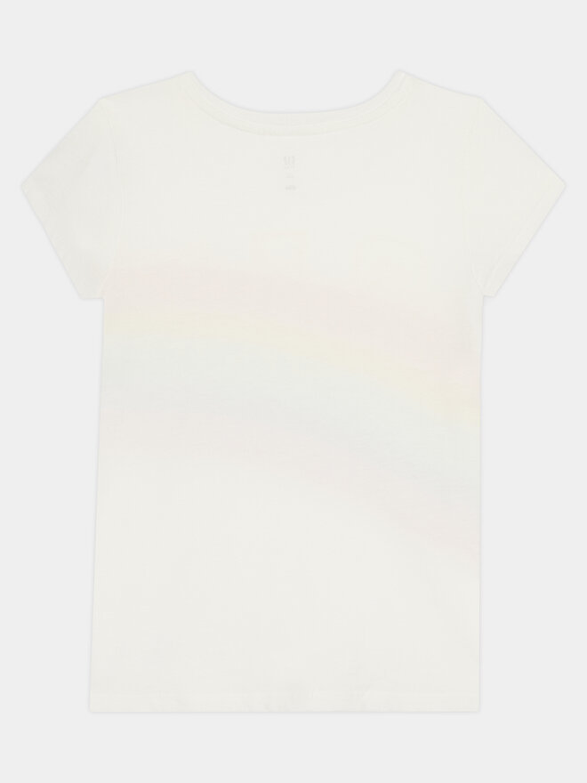 Gap Gap Marškinėliai 886017 Écru Regular Fit