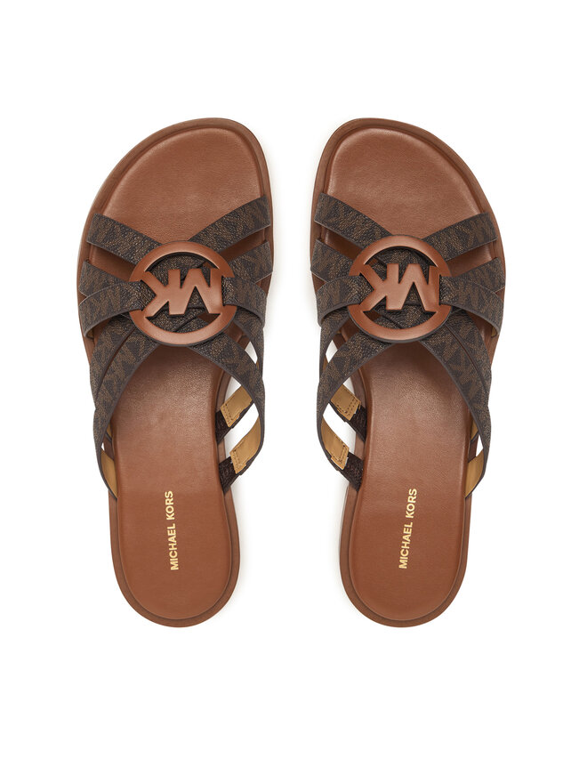 MICHAEL Michael Kors Шльопанці MICHAEL Michael Kors Erika 40T6ERFS1B Коричневий