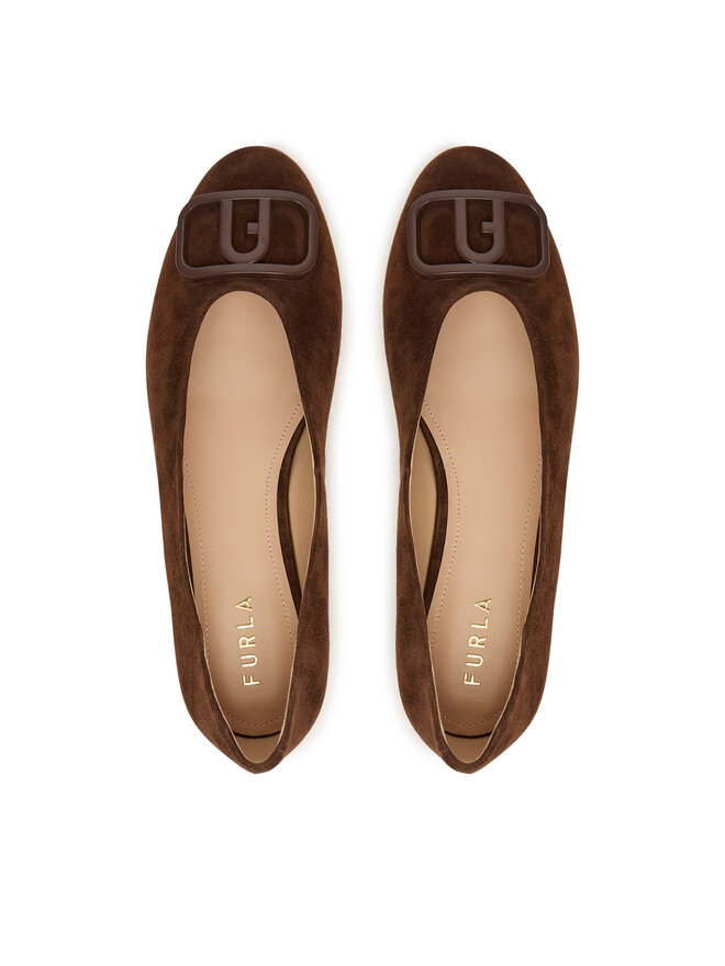 Furla Ballerinas Furla YM40LIE C10000 CN 2460S Braun