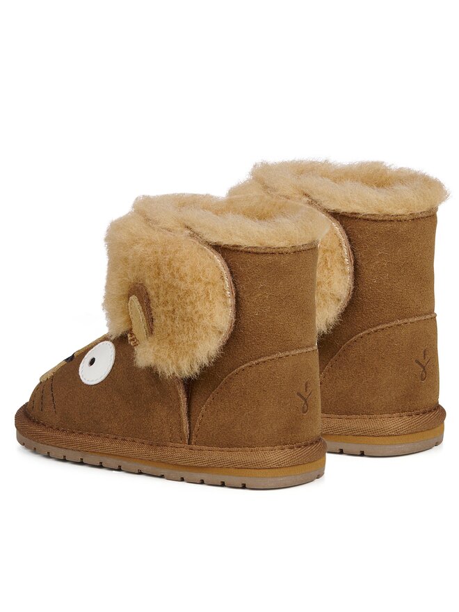 EMU Australia Μπότες Χιονιού EMU Australia Lion Walker B12964 Καφέ