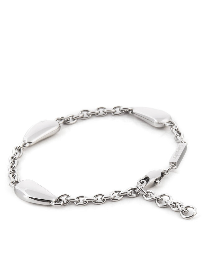 Calvin Klein Bransoletka Calvin Klein 35000603 Srebrny