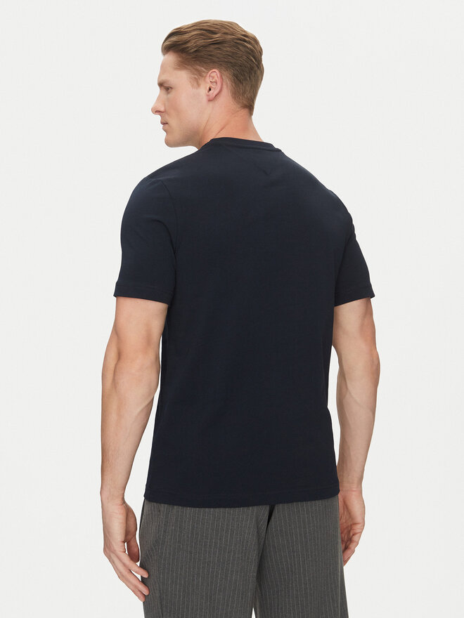 Tommy Hilfiger Tommy Hilfiger T-Shirt Multi Flags MW0MW38616 Σκούρο μπλε Regular Fit