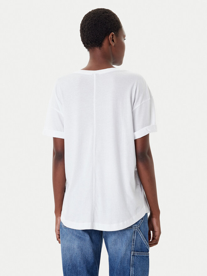 G-Star Raw G-Star Raw Camiseta Rolled Up D24524-4107 Blanco Loose Fit