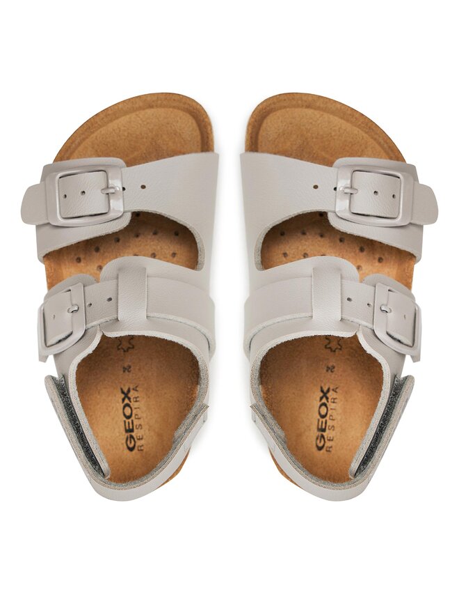 Geox Sandály Geox J Ghita Boy J358LD 000BC C1006 M Šedá