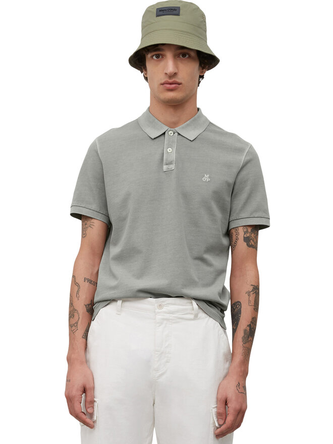 Marc O'Polo Marc O'Polo Pólóing B21226653000 Szürke Regular Fit
