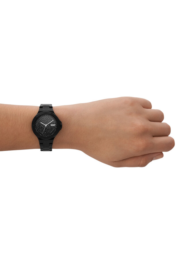 Dkny reloj negro best sale