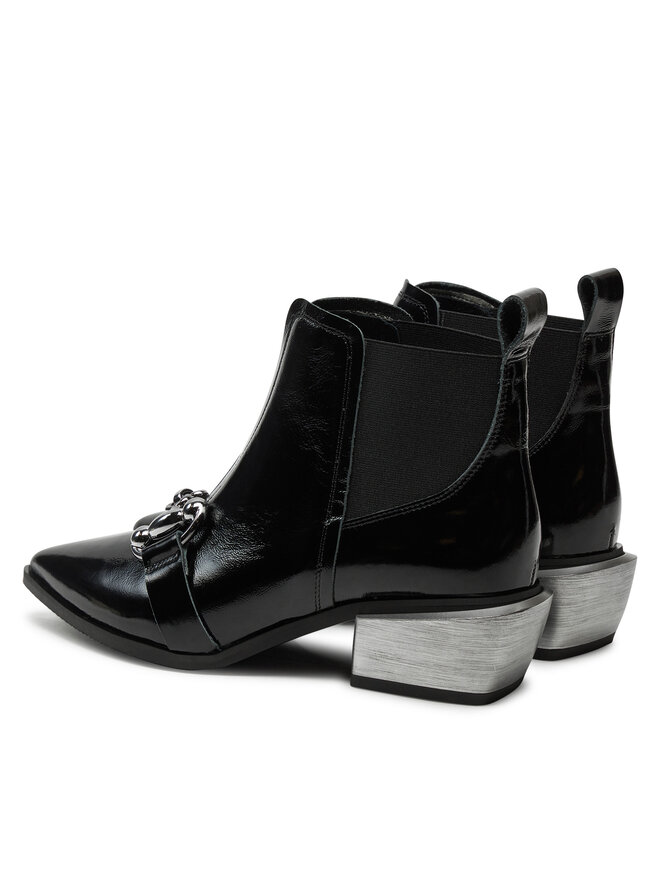 R.Polański Stiefeletten R.Polański 1544 Schwarz