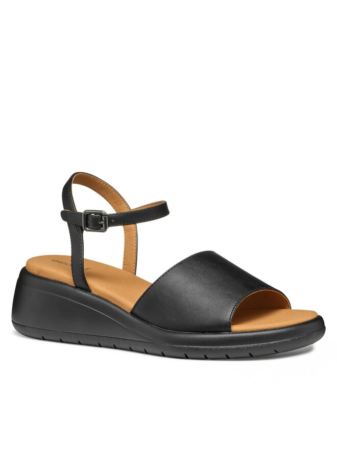 Geox Sandali Geox D Meliconia D550EA 000BC C9999 Črna