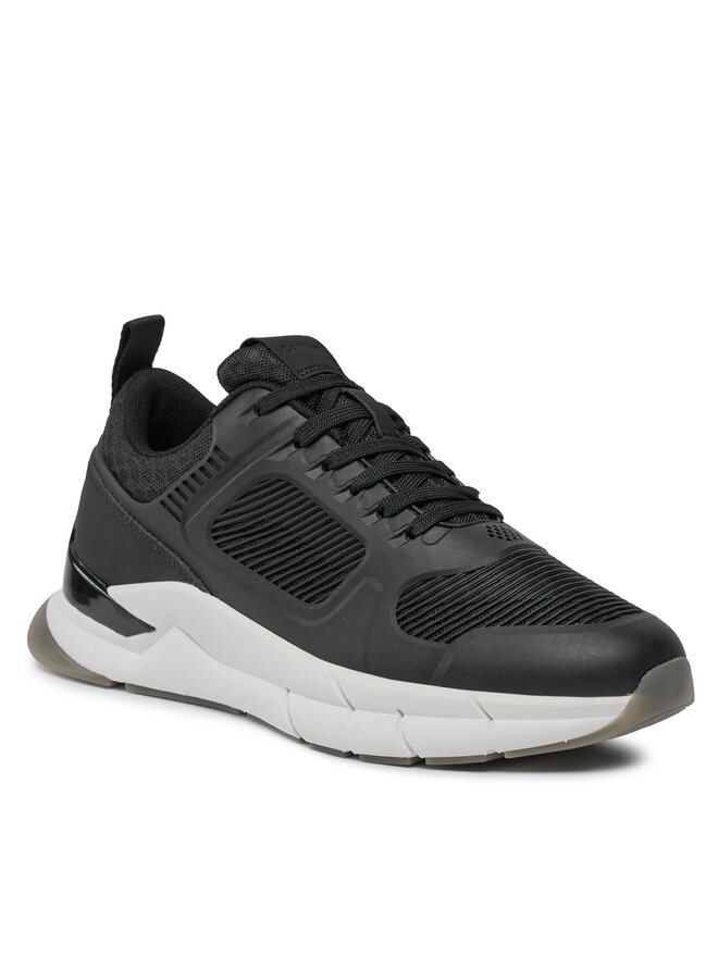 Calvin Klein Снікерcи Calvin Klein Lace Up Runner - Caged HW0HW01996 Чорний