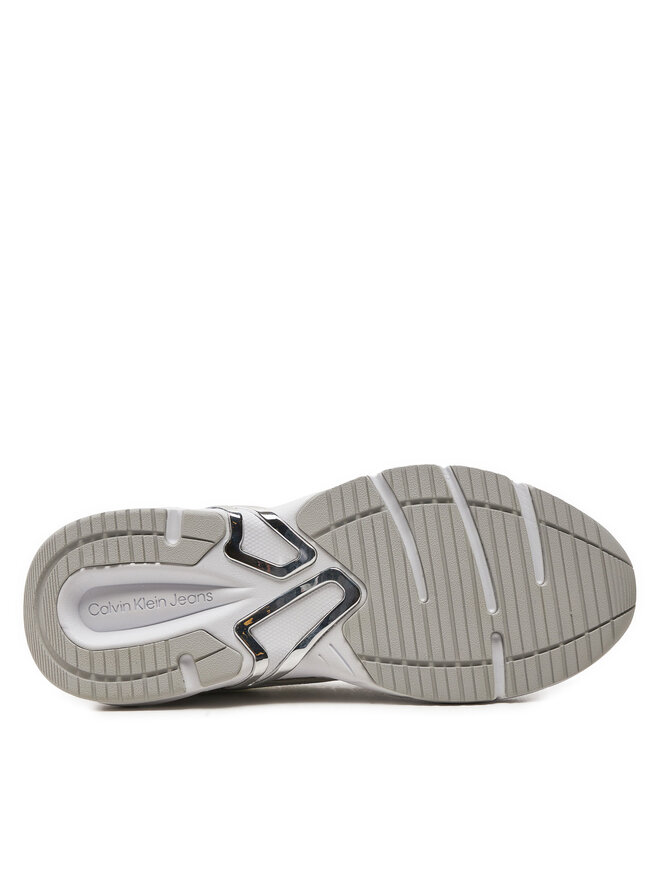 Calvin Klein Jeans Zapatillas Calvin Klein Jeans Retro Tennis Low Lace Mh Ml Mtl YW0YW01463 Blanco