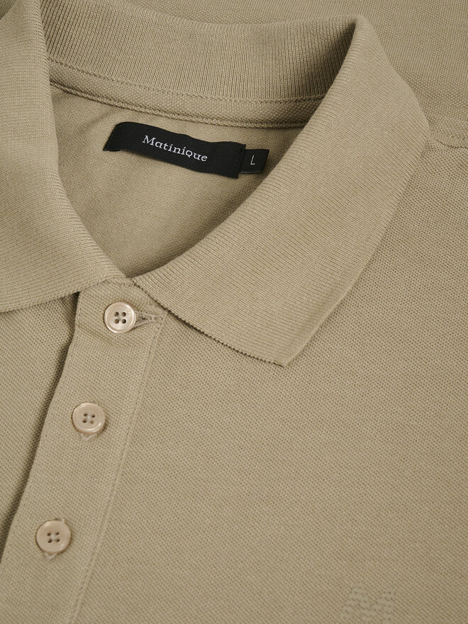 Matinique Matinique Polo 30206461 Μπεζ Regular Fit