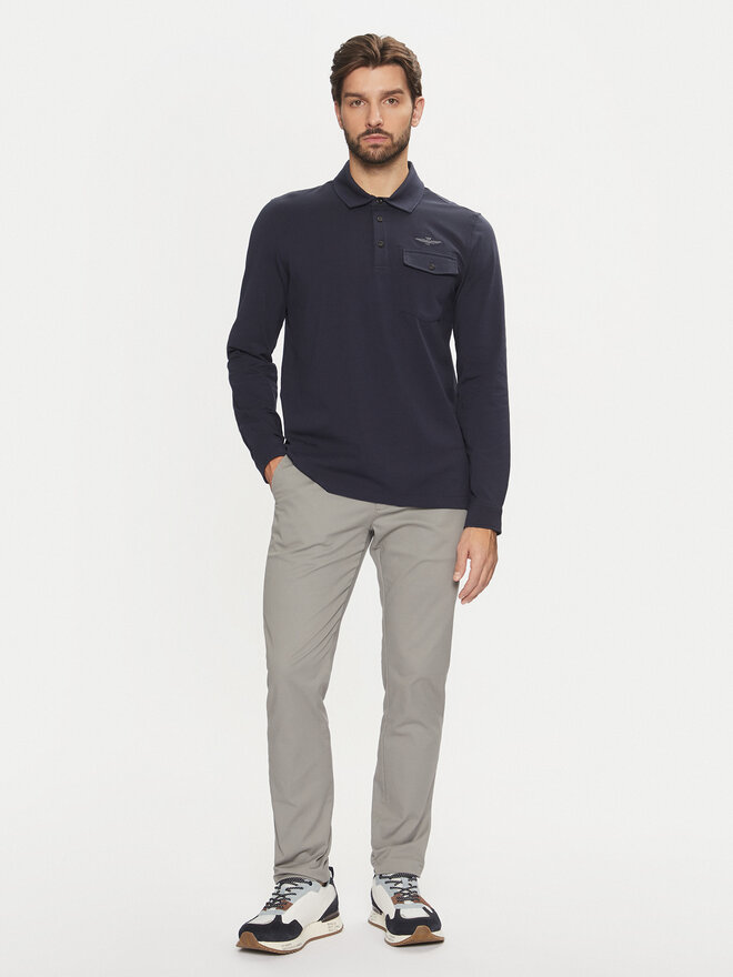 Aeronautica Militare Aeronautica Militare Pólóing 242PO1827J612 Sötétkék Regular Fit