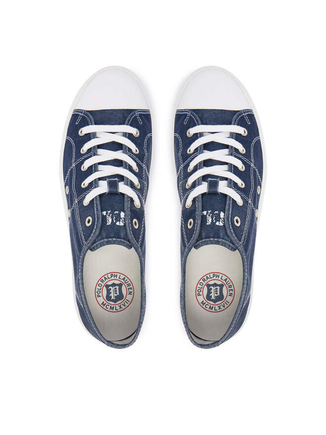 Polo Ralph Lauren Sneakers aus Stoff Polo Ralph Lauren Ayers Low Sk  809P07627002 Blau