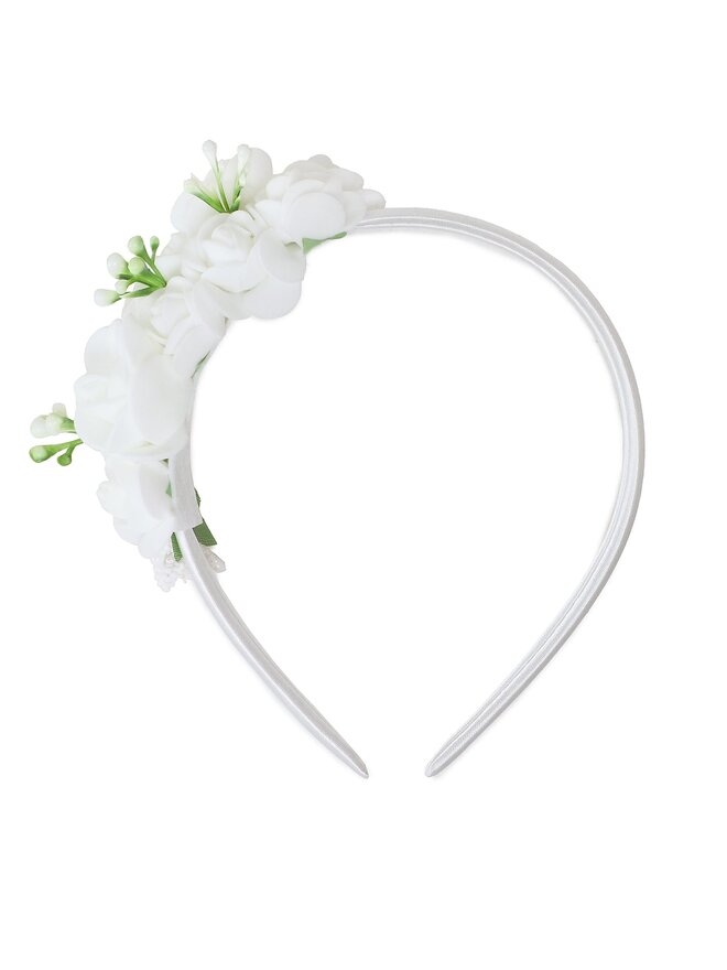 Nelli Blu Diadema para el pelo Nelli Blu 4WE-010-SS23 Blanco