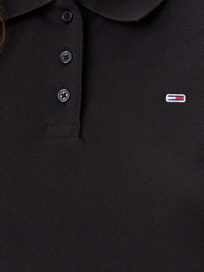 Tommy Jeans Tommy Jeans Pólóing Essential DW0DW20160 Fekete Slim Fit