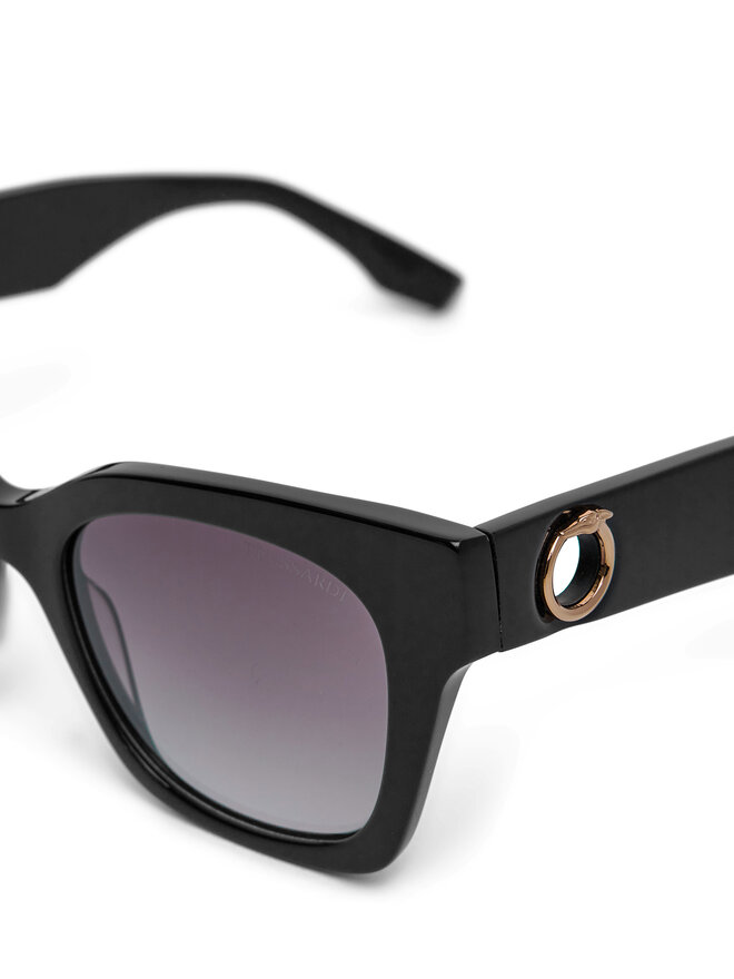 Trussardi Okulary przeciwsłoneczne Trussardi TSW9056 Czarny