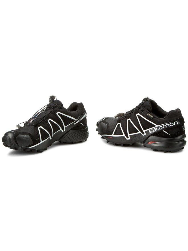 Chaussures de running Salomon Speedcross 4 Gtx GORE TEX 383181 26 G0 Noir chaussures