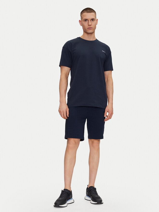 HUGO HUGO T-Shirt Tortuga 50534163 Dunkelblau Regular Fit