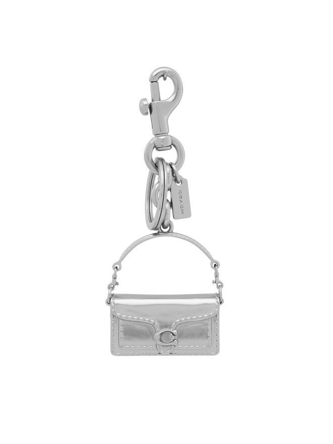 Coach Брелок Coach Bag Charm CS246 Срібний