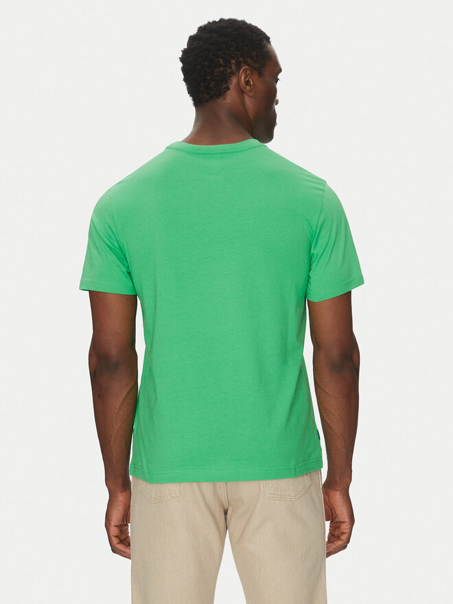 Element Element Camiseta ELYZT00492 Verde Regular Fit