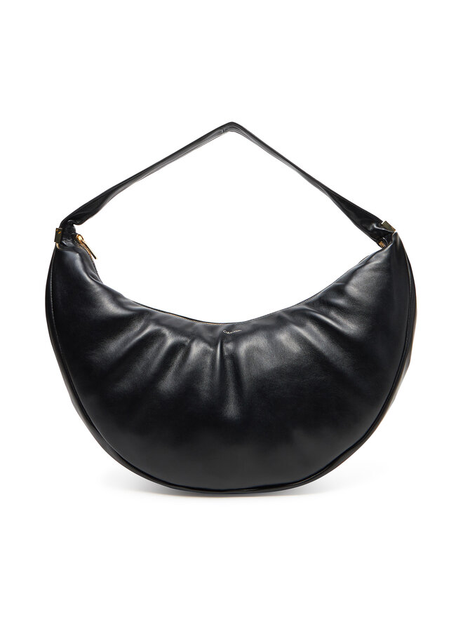 Calvin Klein Τσάντα Calvin Klein Pinched Soft Crescent Lg LV04F3009G Μαύρο