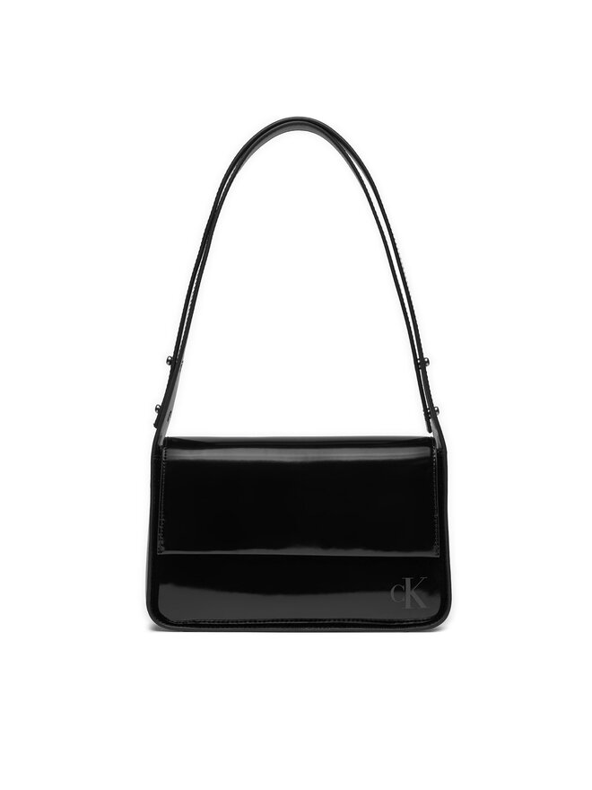 Calvin Klein Ročna torba Calvin Klein Block Ew Flap Shoulderbag25 S K60K611833 Črna