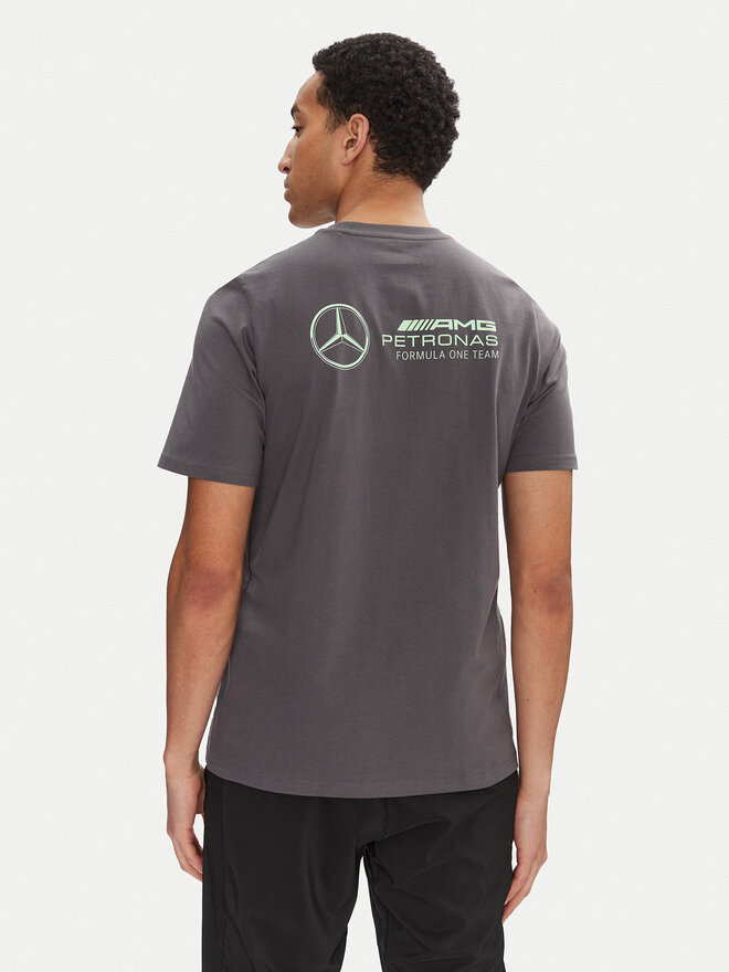 adidas adidas Футболка Mercedes - AMG Petronas Formula One Team Premium JY3032 Сірий Regular Fit