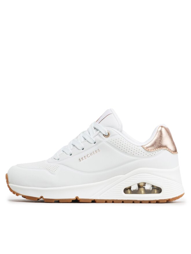 Skechers Sneakersy Skechers Uno 177094/WHT Biały