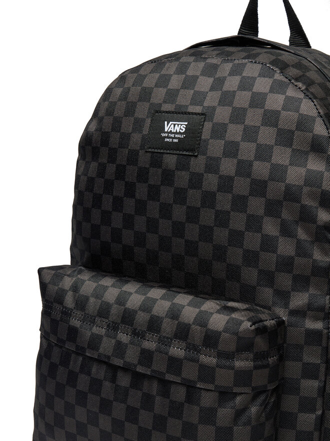 Vans Hátizsák Vans Old Skool Grom Check VN000J3KBA51 Fekete