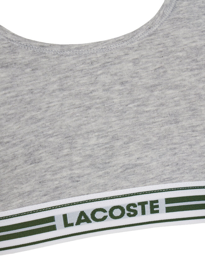 Lacoste Lacoste Бюстгальтер-топ IF8179 Сірий