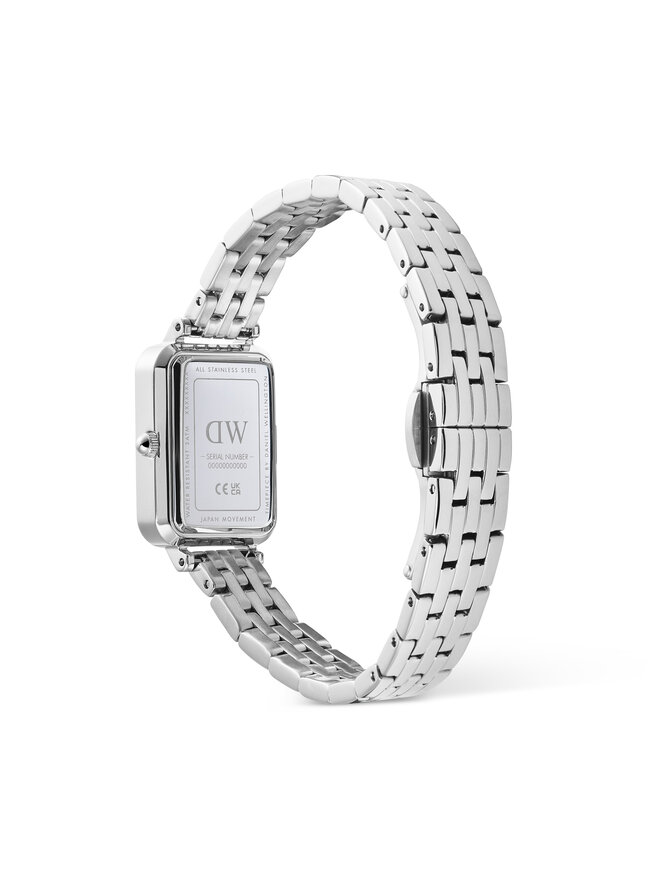 Daniel Wellington Ρολόι Daniel Wellington Quadro DW00100864 Ασημί