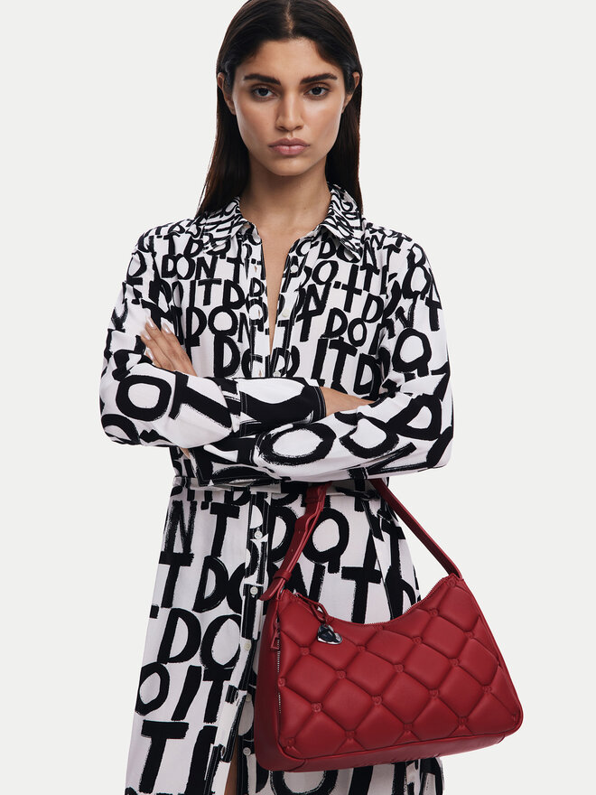 Desigual Táska Desigual 25SAXPCE Piros
