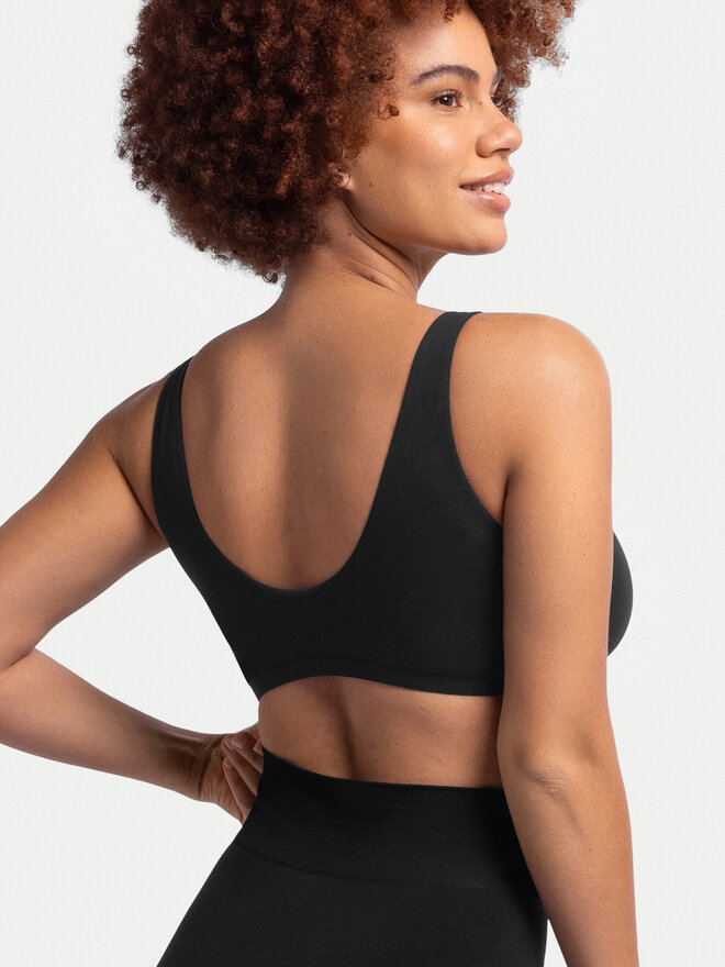 Dorina Dorina Bralette melltartó Essensual FXBR0052MI116 Fekete