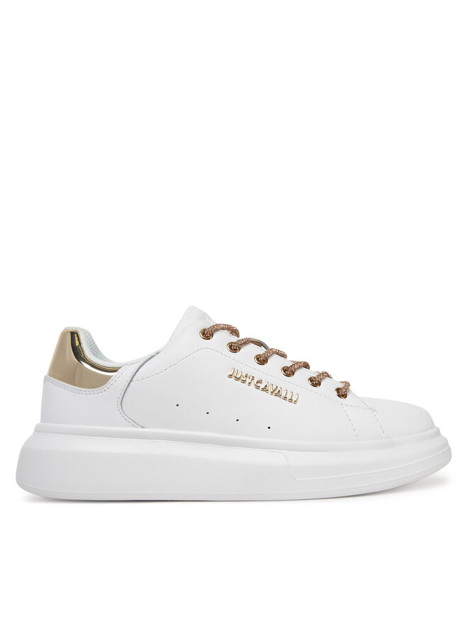 Sneakersy Just Cavalli 78RA3SB1 ZPA86 Biały | eobuwie.com.pl