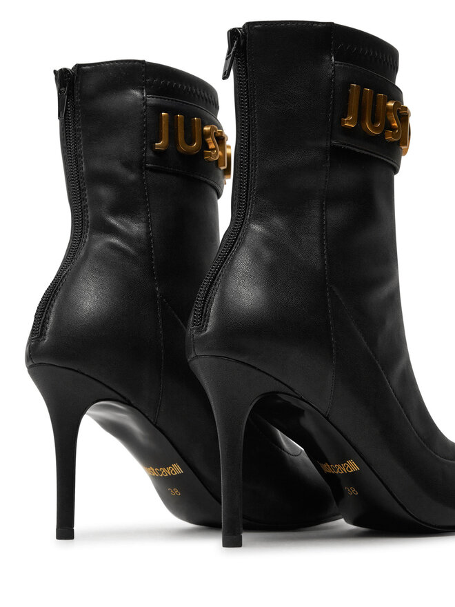 Just Cavalli Боти Just Cavalli 77RA3S64 Черен