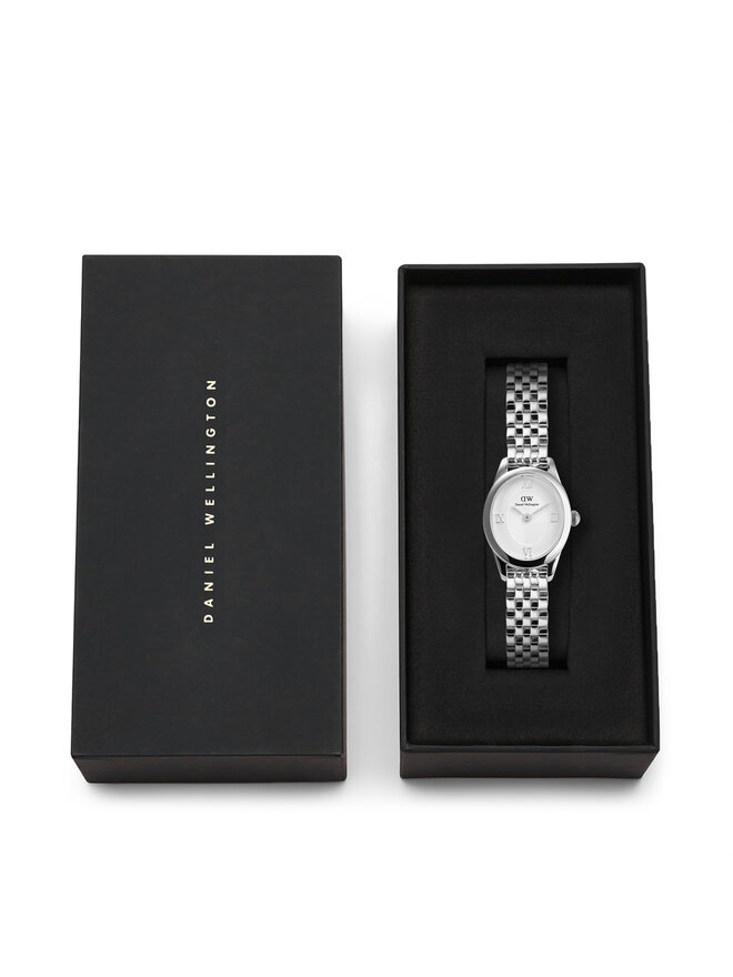 Daniel Wellington Zegarek Daniel Wellington Ophelia Mini 22 DW00100808 Srebrny