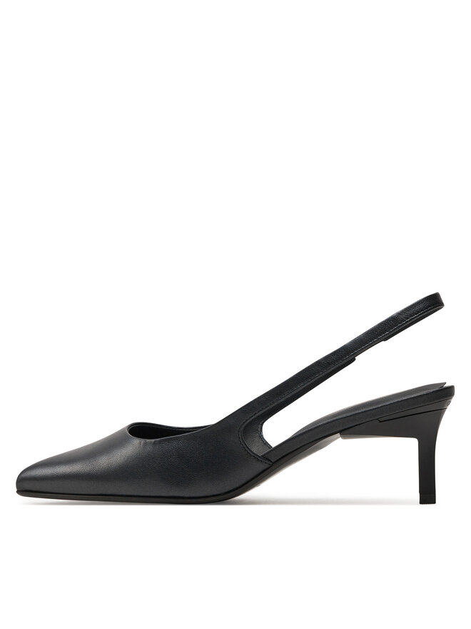 Calvin Klein Sandale Calvin Klein Slingback Pump 50 HW0HW02069 Negru