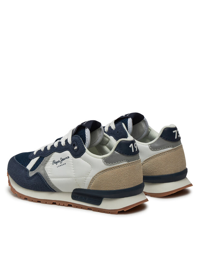 Pepe Jeans Tenisice Pepe Jeans Brit Young B PBS40003 Tamnoplava