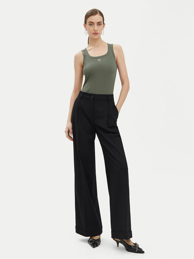 PINKO PINKO Τοπ Calcolatore 100807 Πράσινο Regular Fit