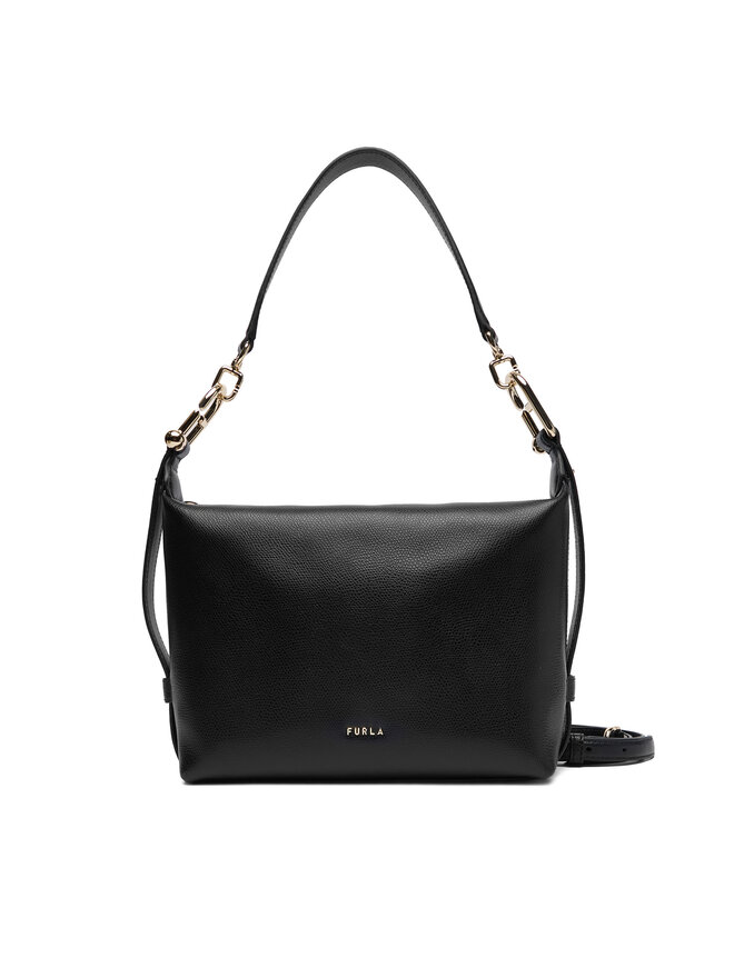 Furla Handtasche Furla Tonie Mini WE00877 A.0023 CN O6000 Schwarz