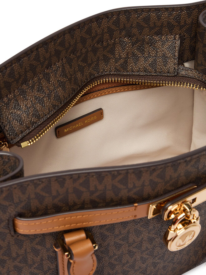 MICHAEL Michael Kors Сумка MICHAEL Michael Kors Hamilton Moderne 30T6GNXS1B Темно-коричневий