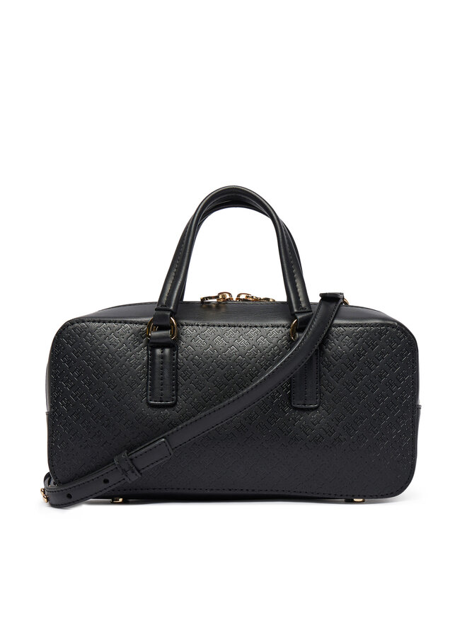 Tommy Hilfiger Handtasche Tommy Hilfiger Th Daily Crossover Mono AW0AW18415 Schwarz