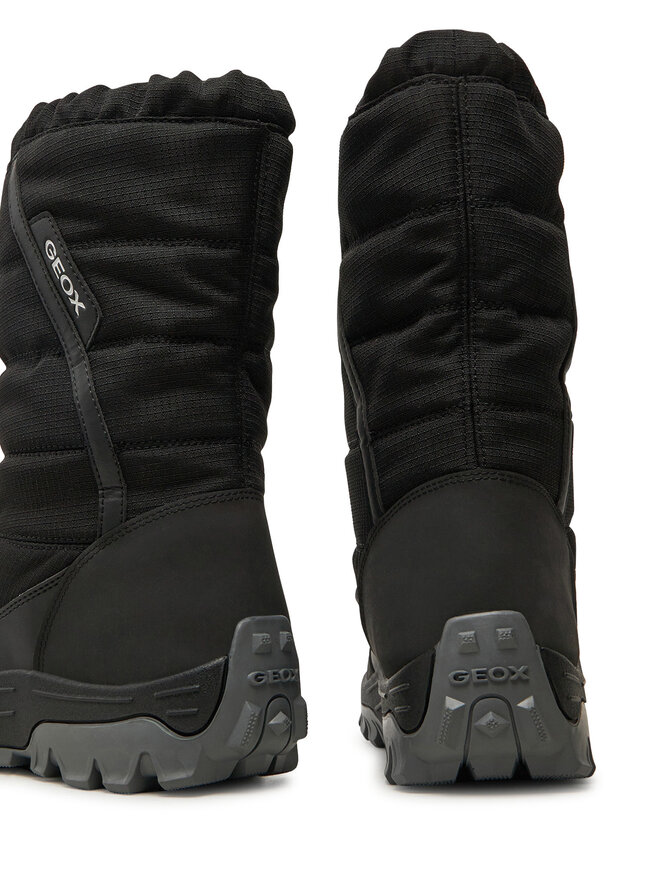 Geox Sněhule Geox J Himalaya Boy B Abx J26FRA 0FU54 C9999 D Černá