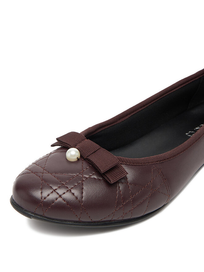 Lasocki Balerinke Lasocki CEO-RST-ERICA-20 Bordo rdeča